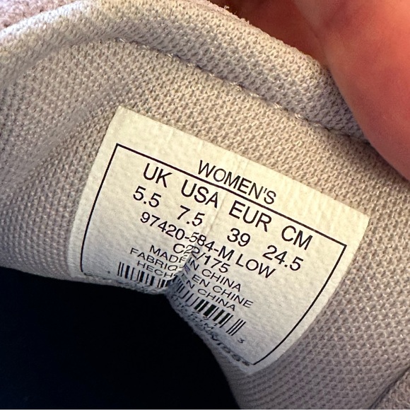 K-Swiss Court Block purple sneakers size 7.5 BNWT - Picture 9 of 11